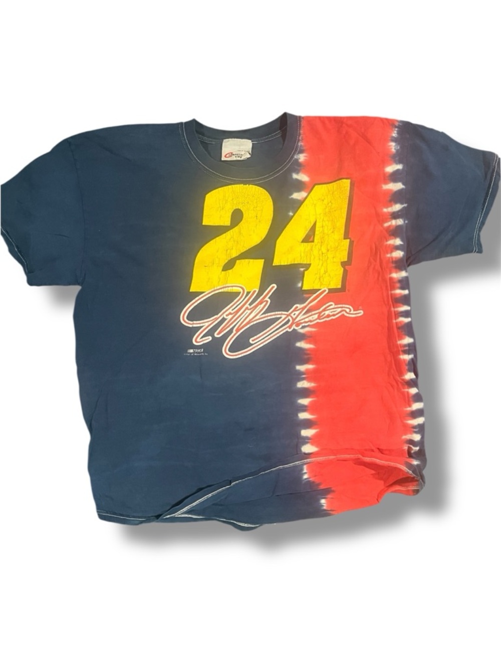 2001 Jeff Gordon tie-dye tee